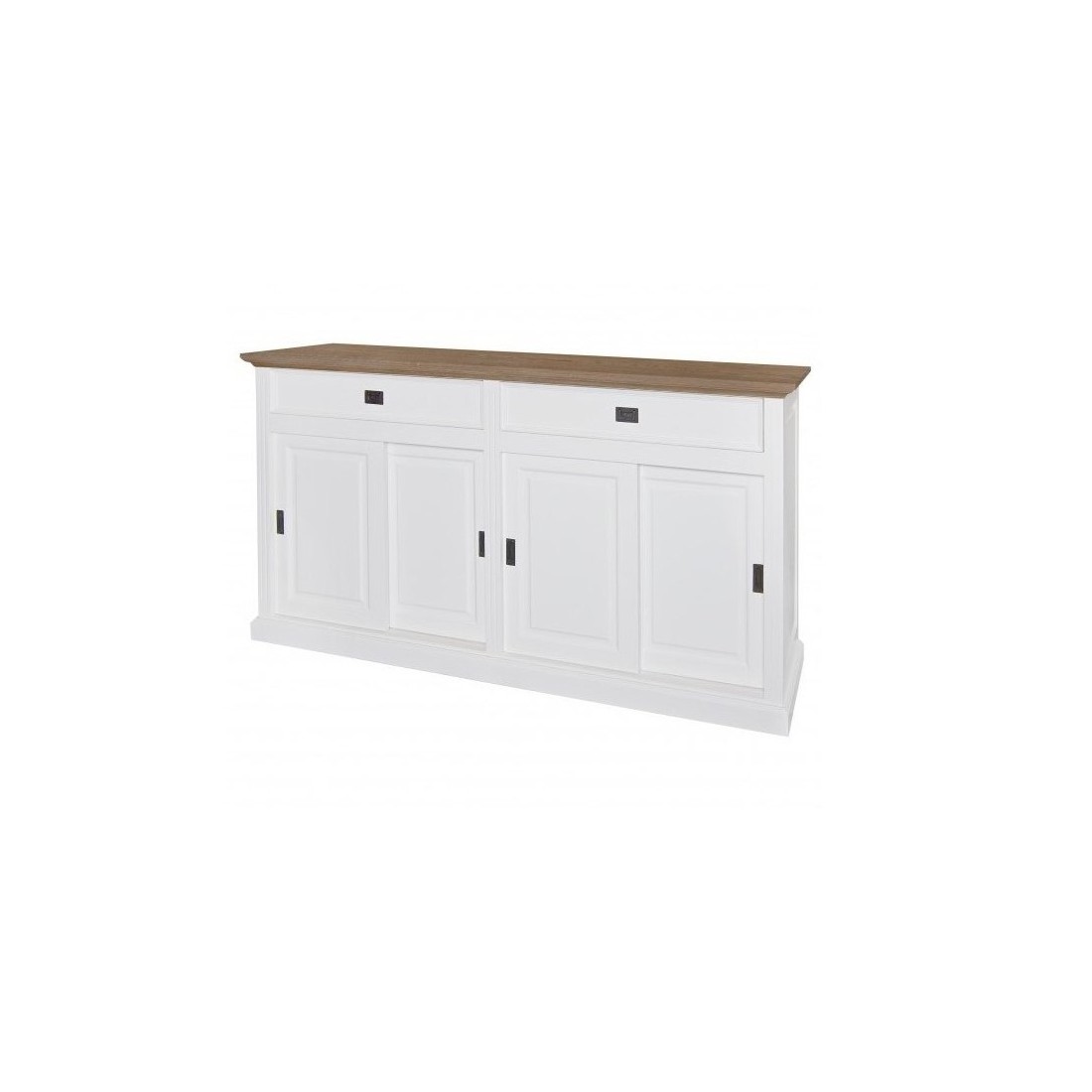 Komoda z dębowym blatem Marianna 2S4D