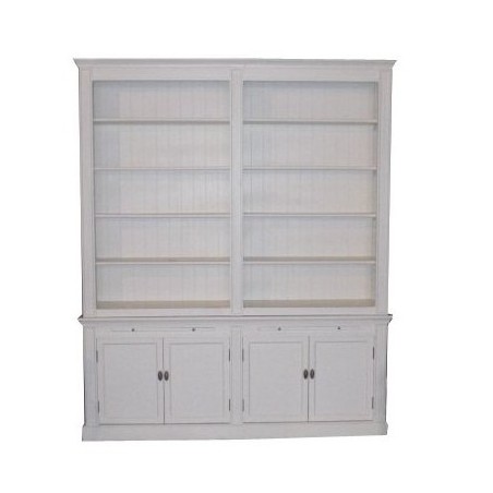 Biblioteka w stylu prowansalskim Liv 2D