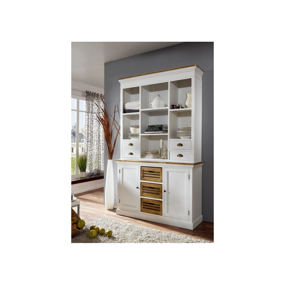 Biblioteczka w stylu prowansalskim Epos 2D7SZ