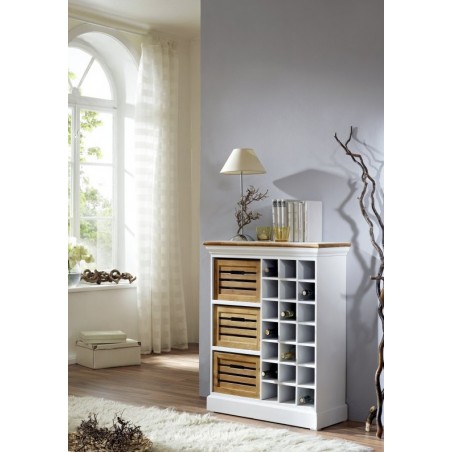 Drewniana szafka na wino Epos 3S