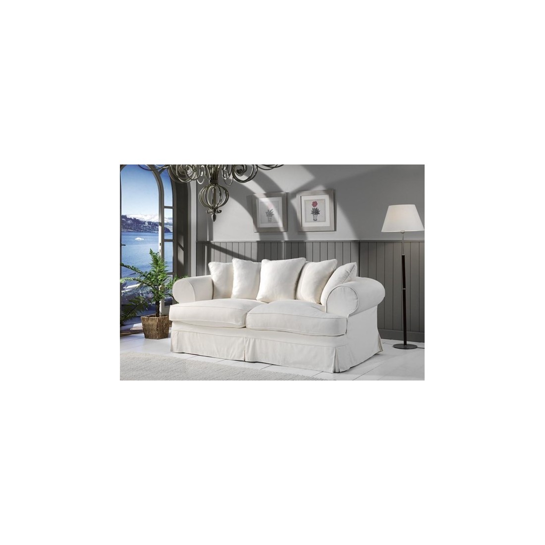 Sofa prowansalska Samanta 181 cm