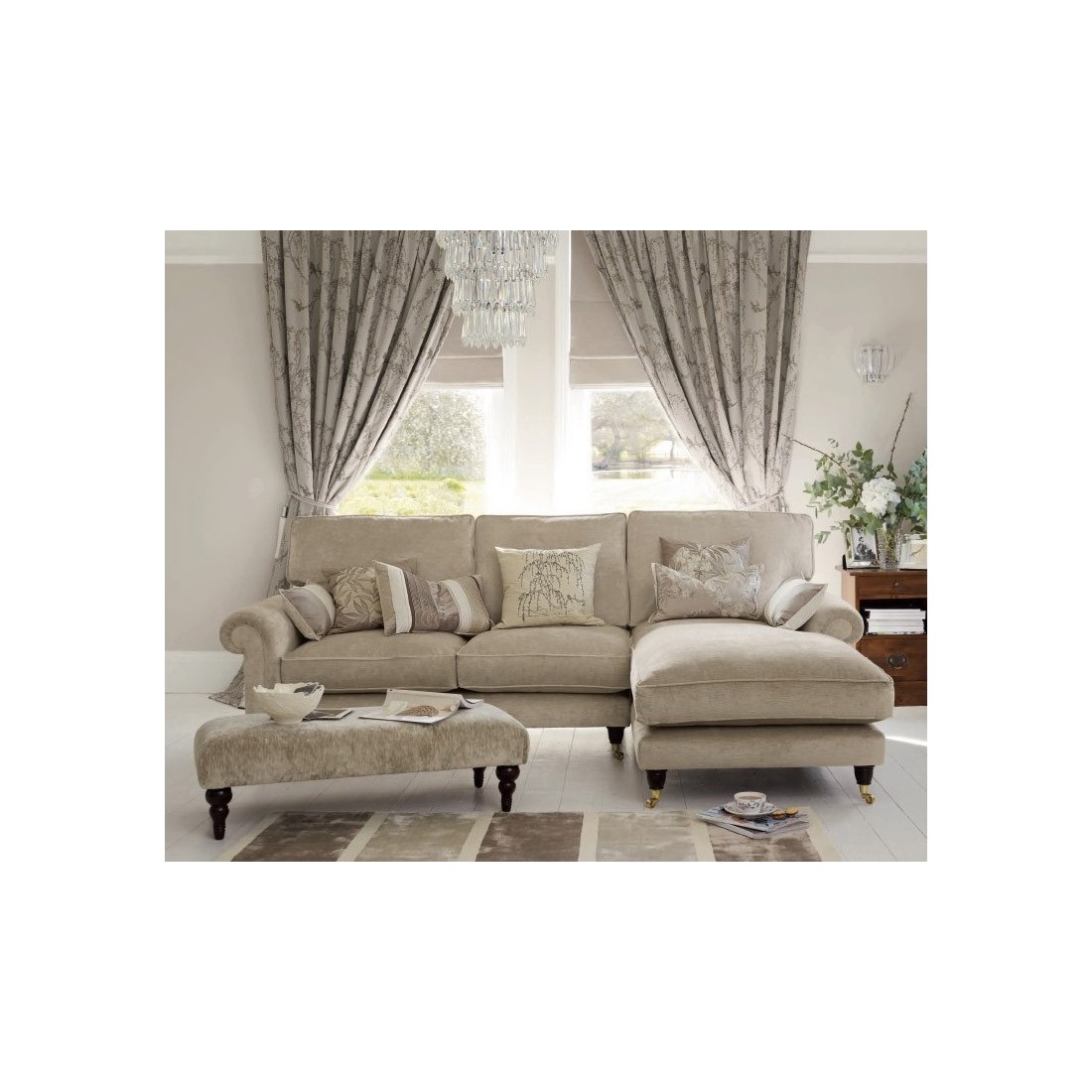 Klasyczny narożnik do salonu Amsterdam