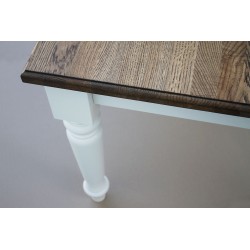 Stół prowansalski z dębowym blatem Fargo