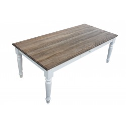 Stół prowansalski z dębowym blatem Fargo