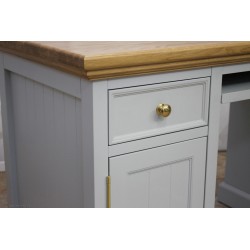 Rustykalne biurko z drewna Dalia