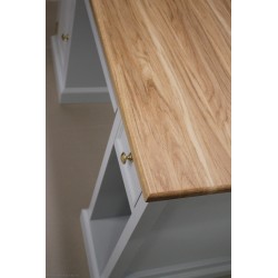 Rustykalne biurko z drewna Dalia