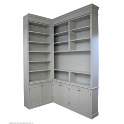 Biblioteka narożna na wymiar Dalia