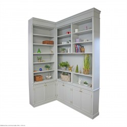 Biblioteka narożna na wymiar Dalia