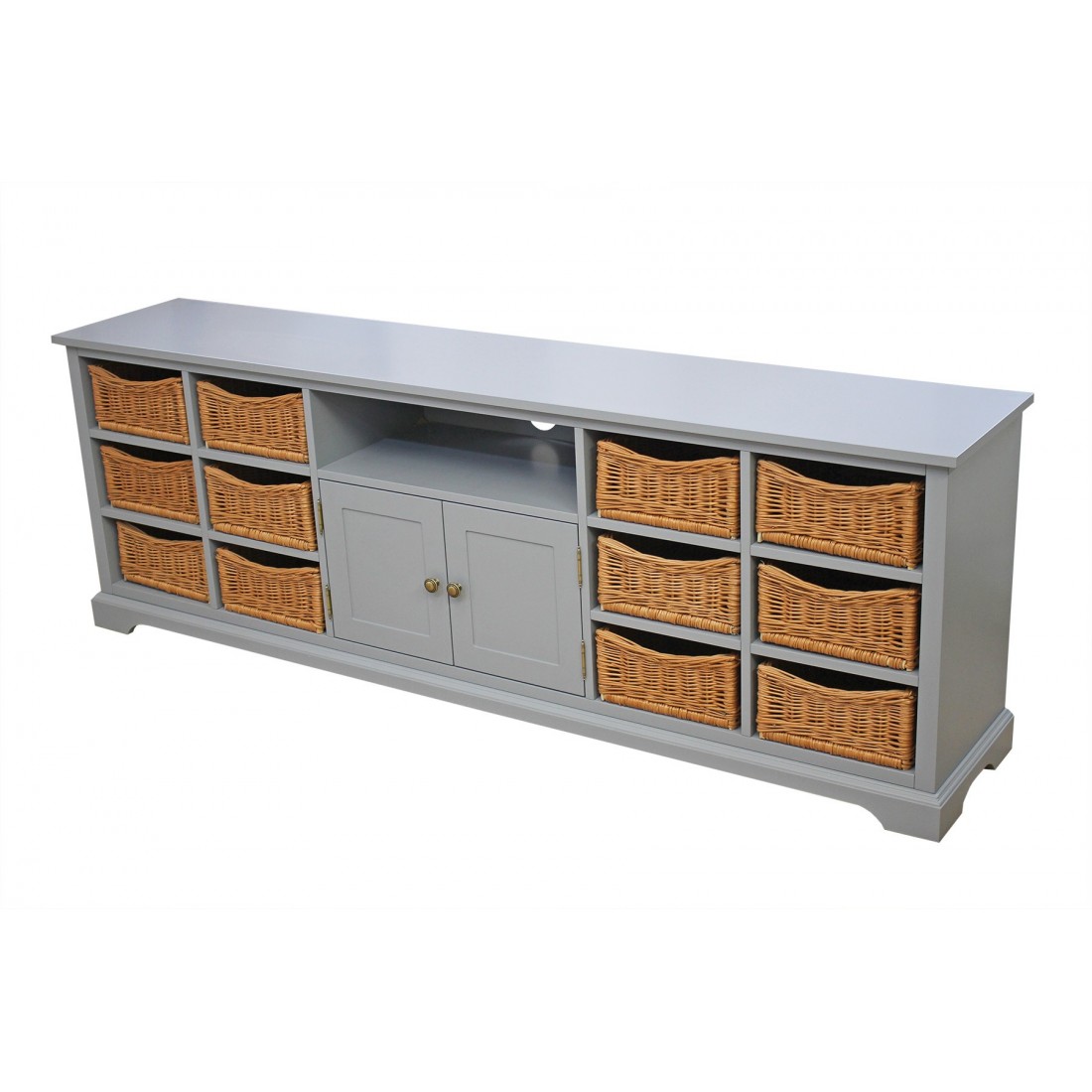 komoda RTV z koszami do salonu Spot