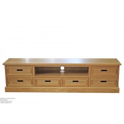Drewniana prowansalska komoda RTV Epos