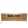Drewniana prowansalska komoda RTV Epos