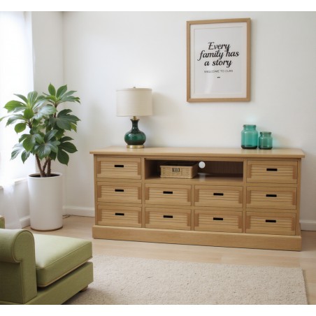 Drewniana fornirowana szafka RTV Epos 10S