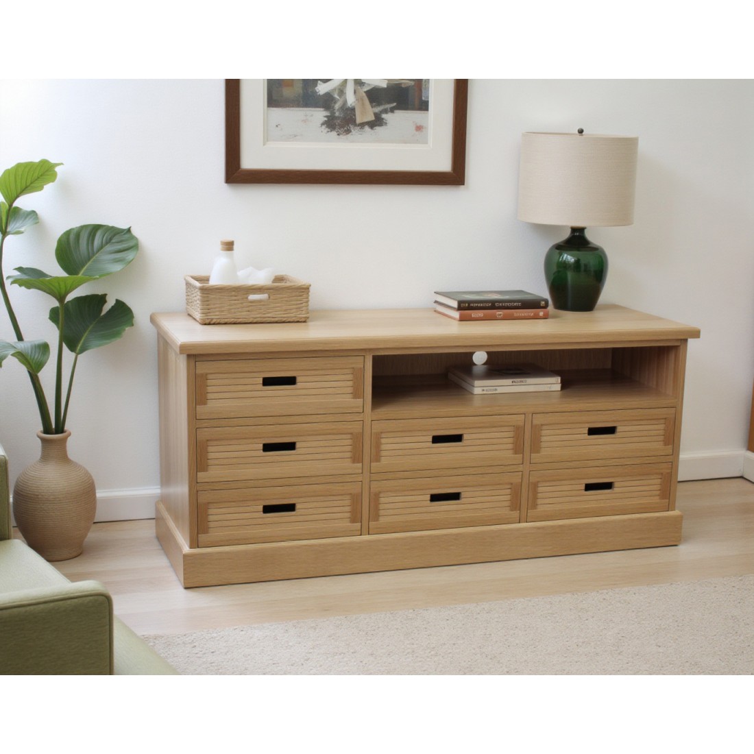 Dębowa komoda na wymiar Epos 7S