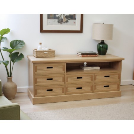 Dębowa komoda na wymiar Epos 7S