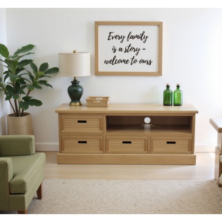 Dębowa komoda RTV Epos 4S