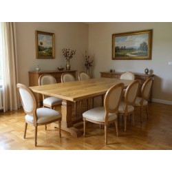 Stół dębowy w stylu prowansalskim Aurelio