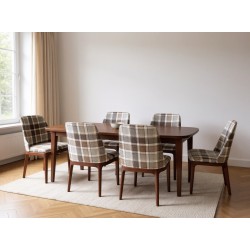 Owalny dębowy stół Ligna