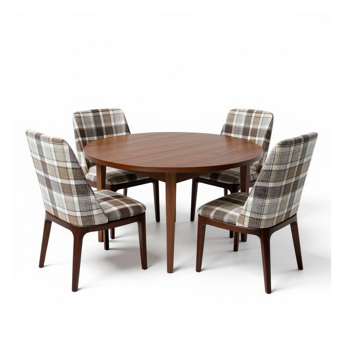 Okrągły dębowy stół Solaro