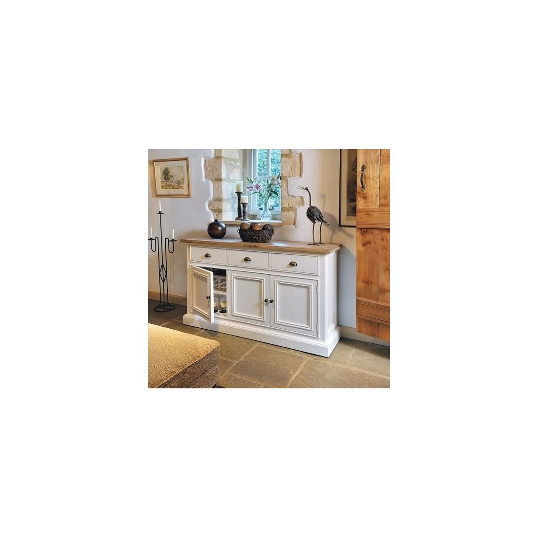 Komoda w stylu prowansalskim Mieszko 3D