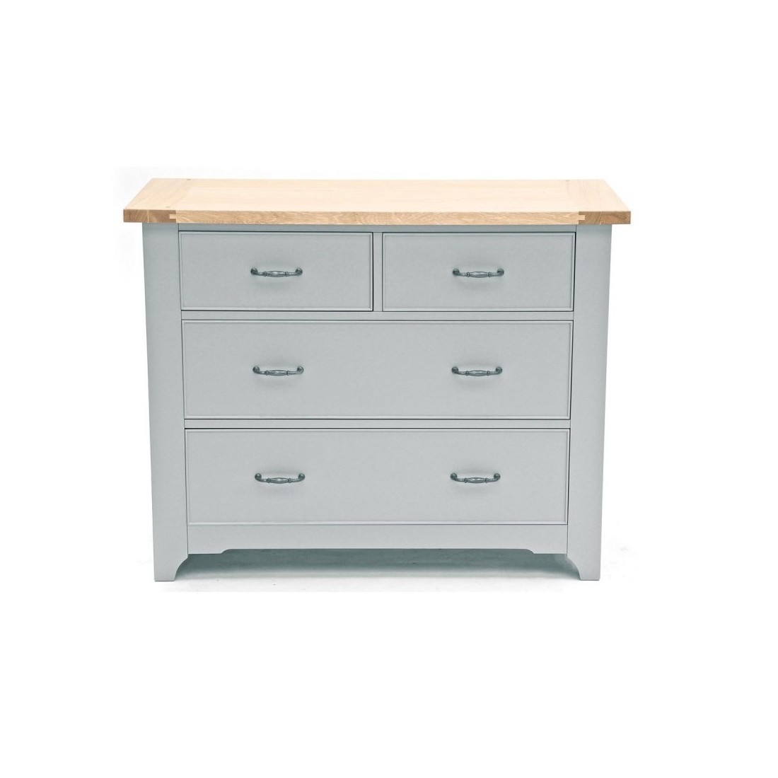 Komoda z dębowym blatem Alicja 4S