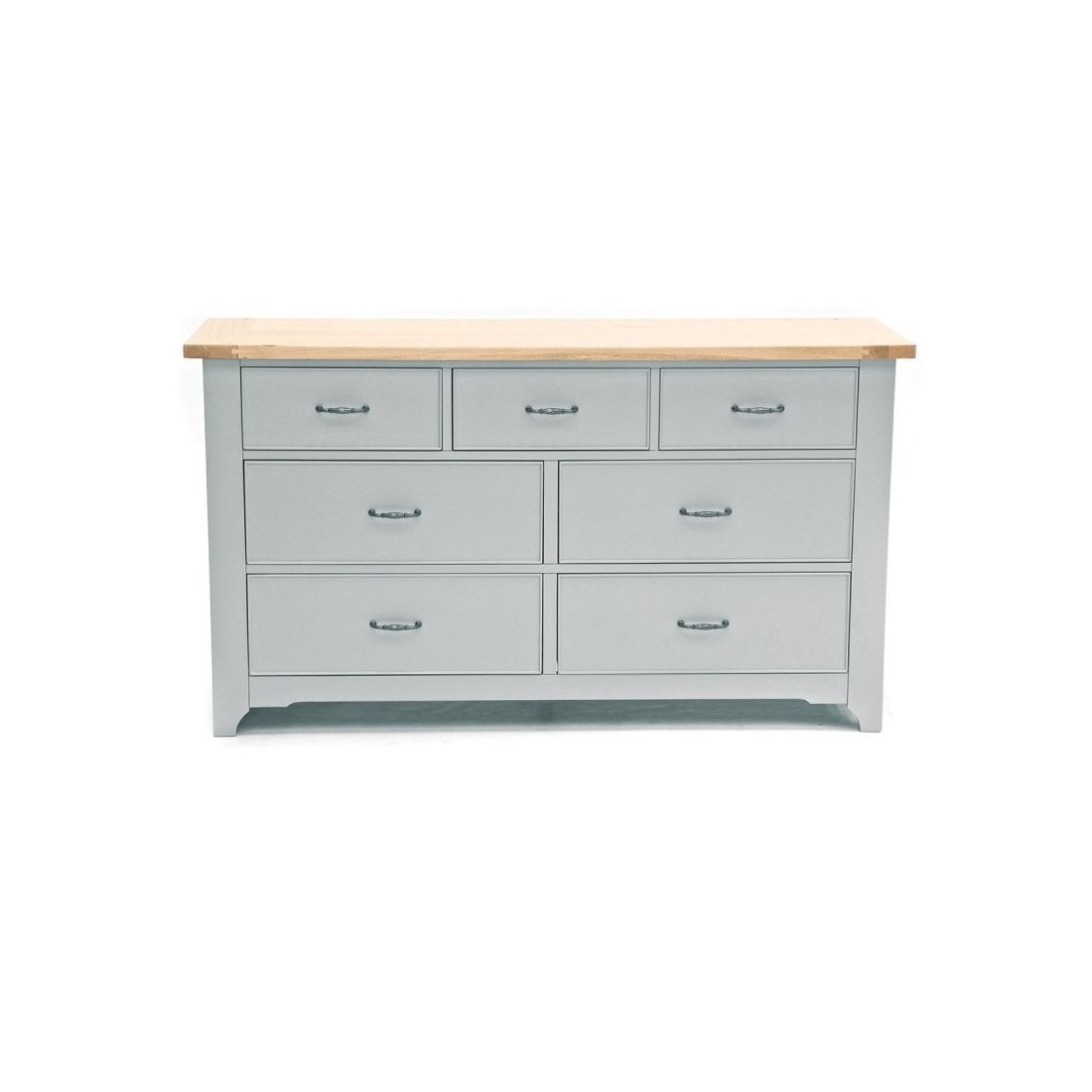 Komoda z dębowym blatem Alicja 7S